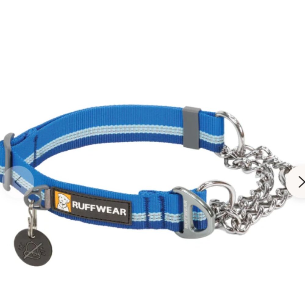 Ruffwear Chain Reaction DOG Collar BLUE SZ SMALL